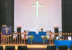 Picture of interior of church