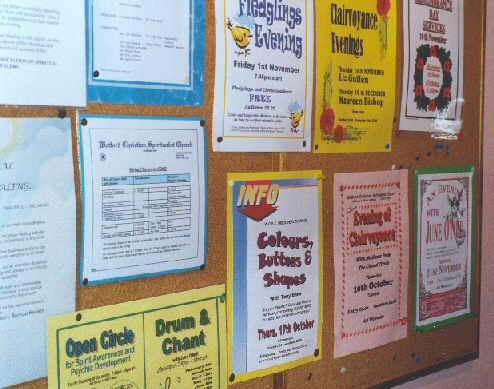 photo of notice board